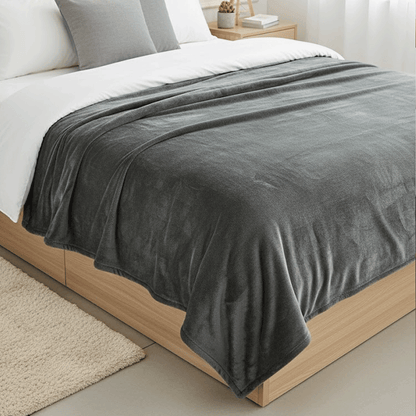 بطانية قطيفة ناعمة فاخرة