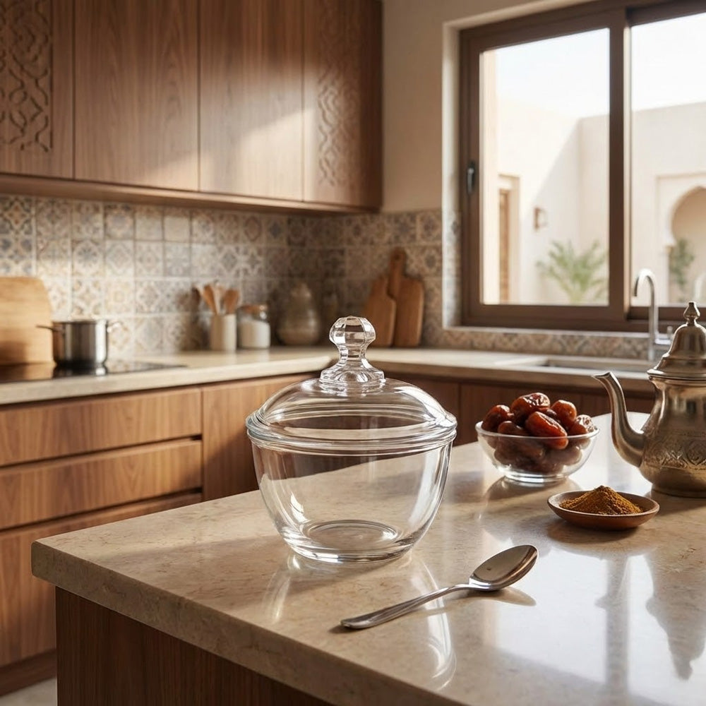 وعاء سكر مع ملعقة - 12 سم Danny Home