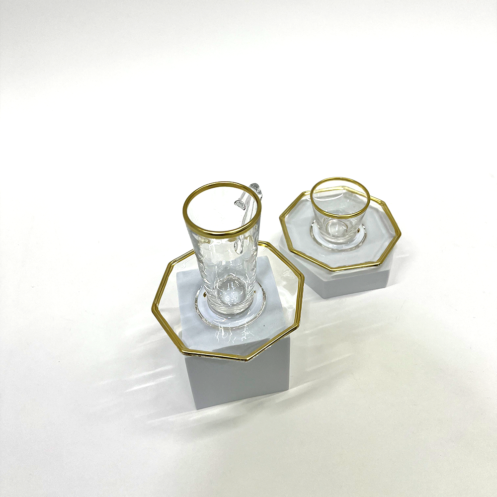 طقم استكانة وفنجان 18قطعة Diva Lady