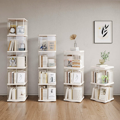 رف تخزين حديث متعدد الطبقات يدور 360 درجة