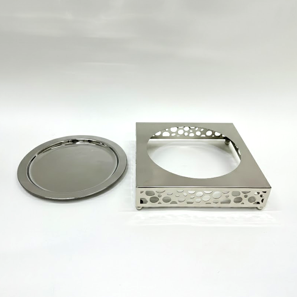 طبق تقديم أرز بقاعدة معدنية Diva Lady