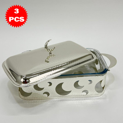 سخان تقديم طعام مع صينية بايركس 2.5 لتر