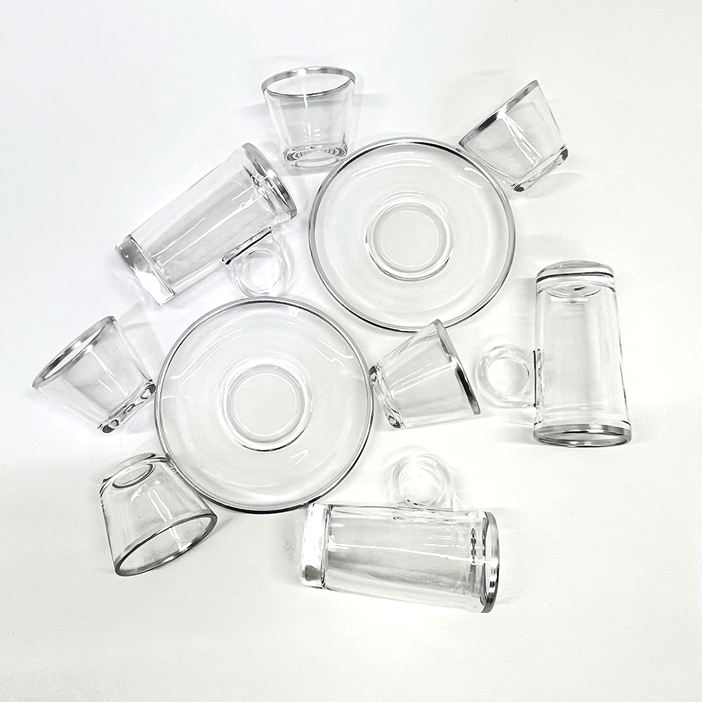 طقم استكانة وفنجان 18قطعة Diva Lady