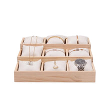 حامل الساعات والأساور من الخش