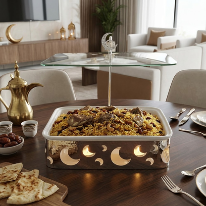 سخان طعام بورسلين بسعة 3 لتر