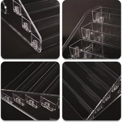 منظم أكريليك شفاف 3 طبقات