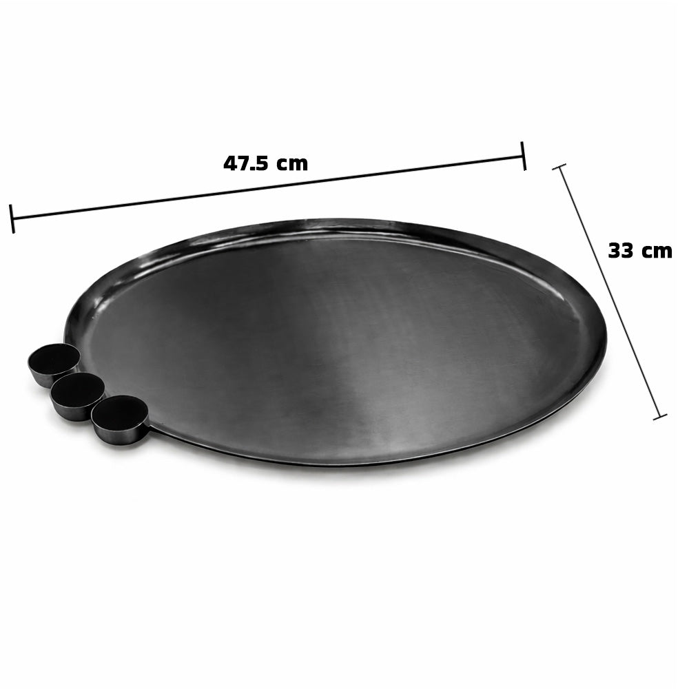 صينية تقديم بيضاوية-كبير Diva Lady