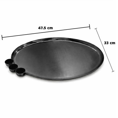 صينية تقديم بيضاوية-كبير Diva Lady