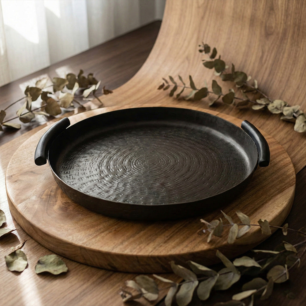 صينية تقديم دائرية وسط Alkuwaity Al Awal الكويتي الأول