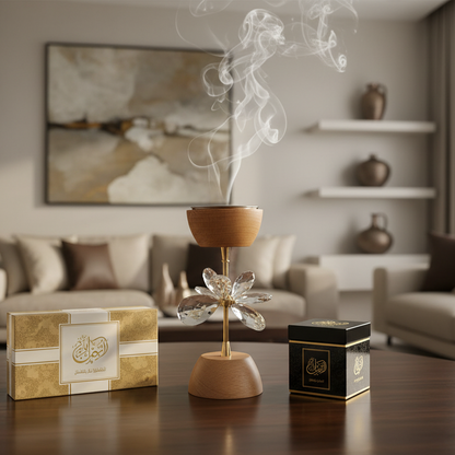 مبخر زهرة كريستال Alkuwaity Al Awal الكويتي الأول