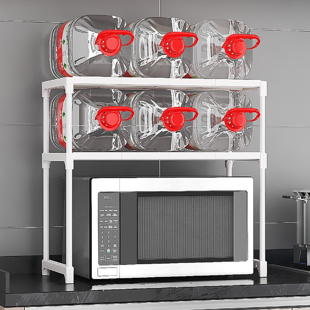 رف تخزين للمطبخ مع منظم للتوابل