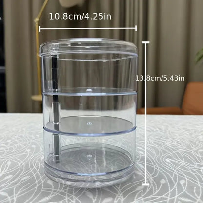 صندوق تخزين الأكسسوار والمجوهرات