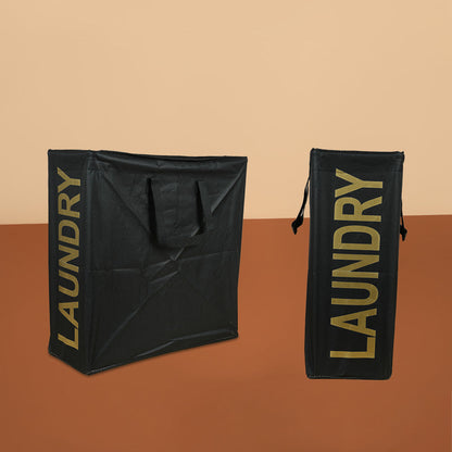 سلة غسيل قابلة للطي بمقبض، الموديل: 4