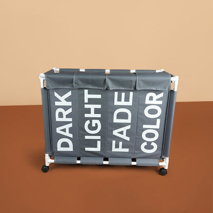 سلة غسيل بأربعة أقسام