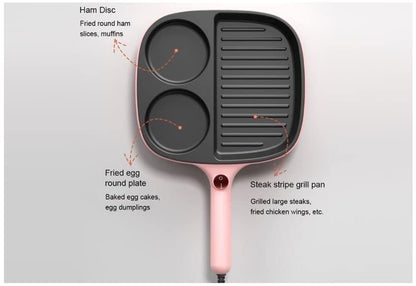 ماكينة القلي المنزلية 3 في 1 بقوة 900 وات