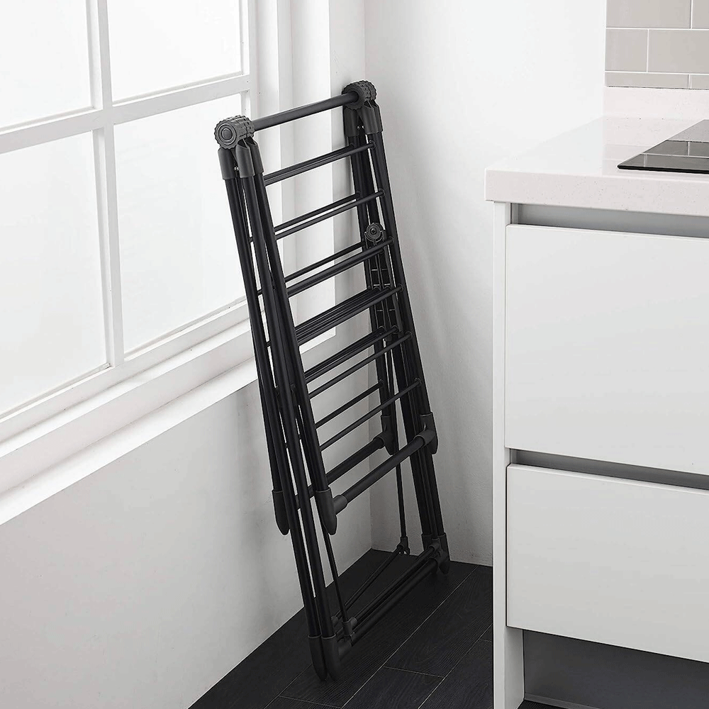 حامل تجفيف الملابس القابل للطي