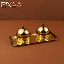 طقم تقديم استيل 3قطع