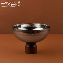 وعاء تقديم استيل