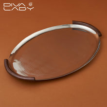 صينية بيضاوية