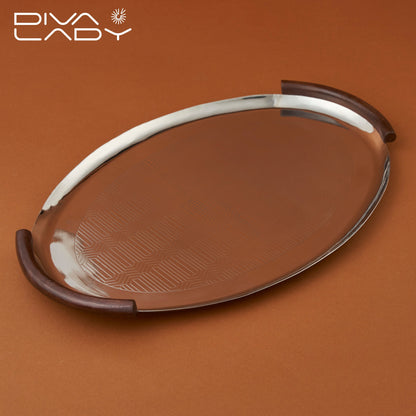 صينية بيضاوية