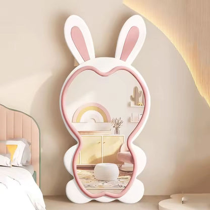 مرآة ديكور لغرفة المعيشة على شكل أرنب