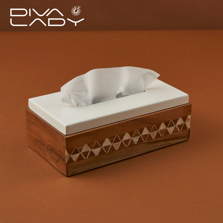 Wooden Kleenex Box