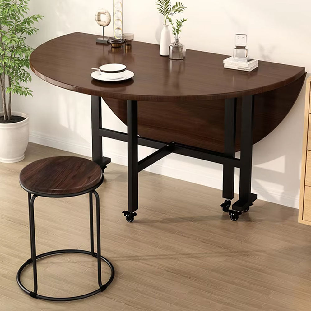 طاولة طعام مستديرة قابلة للطي