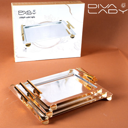 طقم صوانى 3 قطع