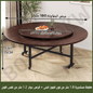 طاولة طعام مستديرة قابلة للطي Alkuwaity Al Awal