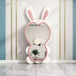 مرآة ديكور لغرفة المعيشة على شكل أرنب