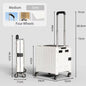 عربة تخزين فائقة التحمل مع عجلات قابلة للطي 30 لتر H-L3881 Boxpro