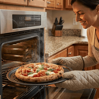 صينية بيتزا مثقبة