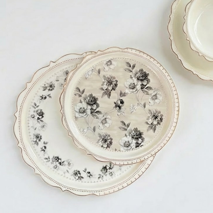 طقم أطباق مائدة فاخر 24 قطعة