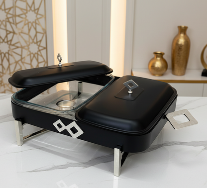 سخان طعام ثنائي ملكي 1.8لتر