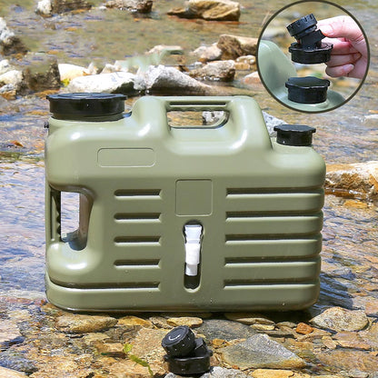 دلو تخزين المياه للتخييم والرحلات