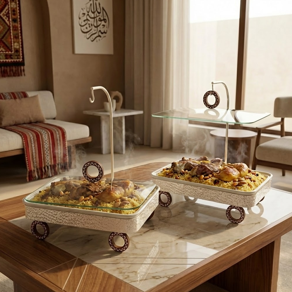 سخان طعام بغطاء زجاجي 3 لتر Diva Lady