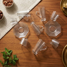 طقم استكانة وفنجان 18قطعة Diva Lady