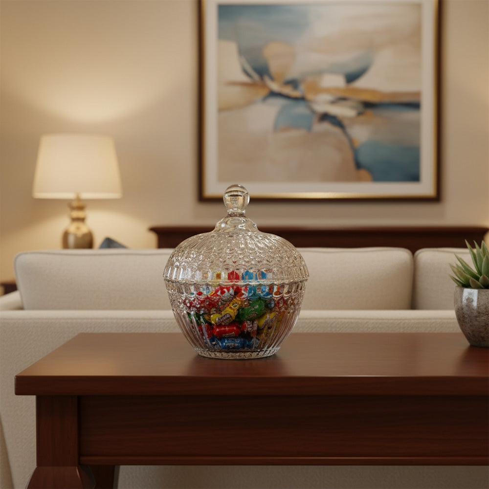 مجموعة وعاء السكر الزجاجي مزركش