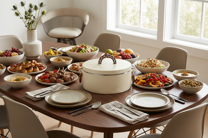 حافظة تخزين طعام دائرية معزولة - 5 لتر