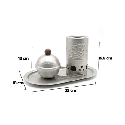 طقم مبخر 4قطع Diva Lady