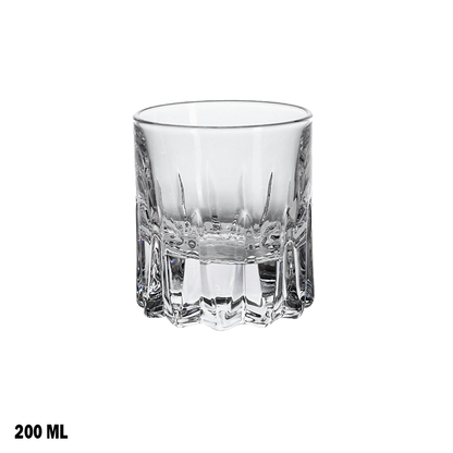 طقم أكواب زجاجية للتقديم 2قطعة