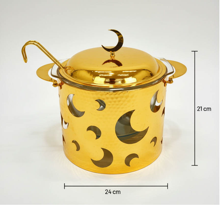 وعاء تقديم كريسنت لوكس سعة 4 لتر