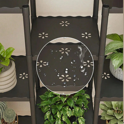 رف تخزين متدحرج متعدد الطبقات