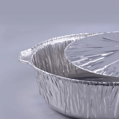 أواني طهي ألومنيوم بغطاء