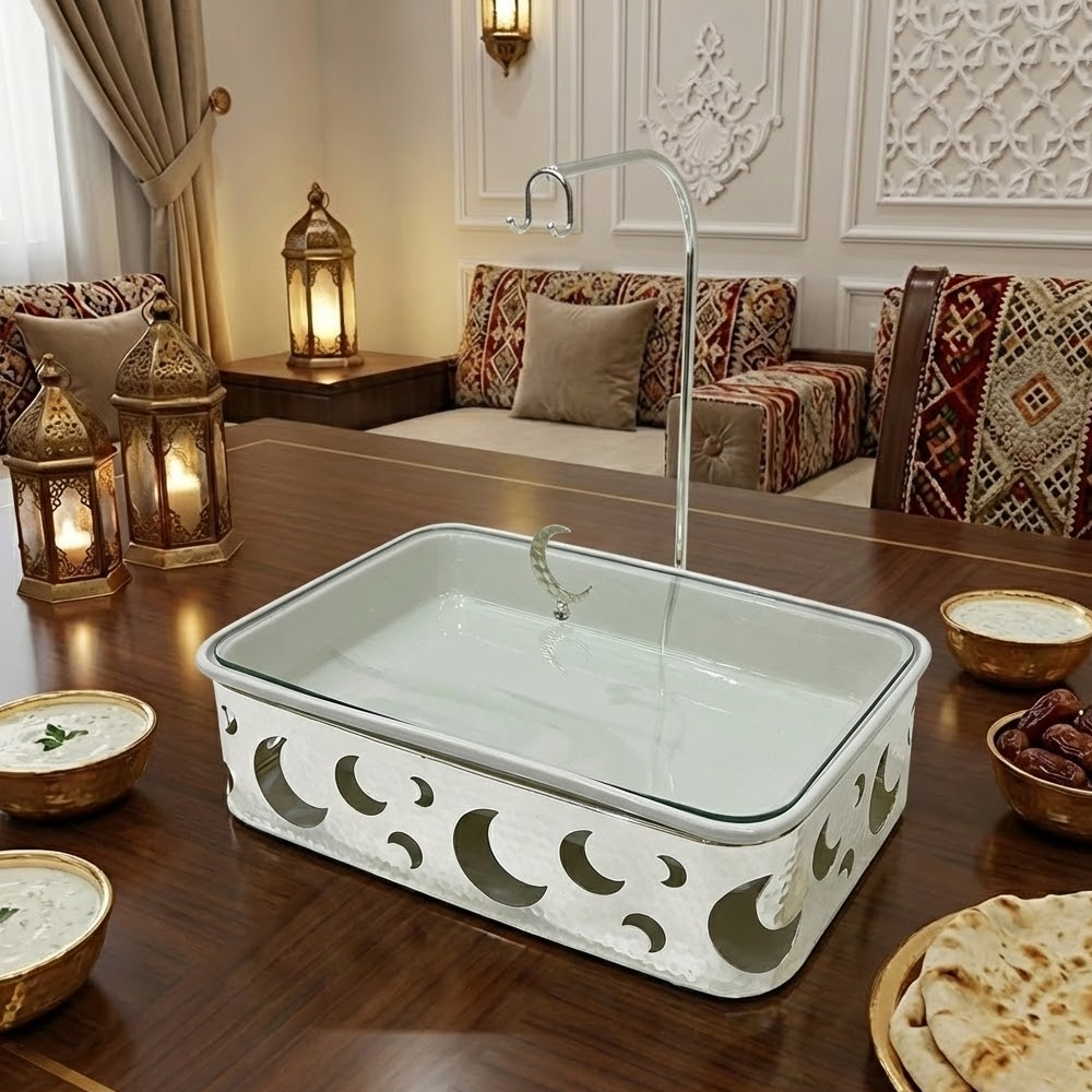 سخان طعام بورسلين بسعة 2.5 لتر