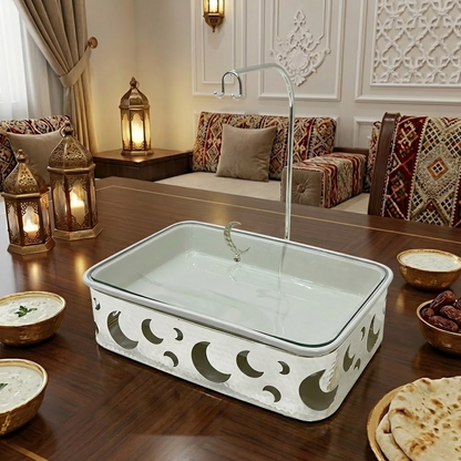 سخان طعام بورسلين بسعة 2.5 لتر