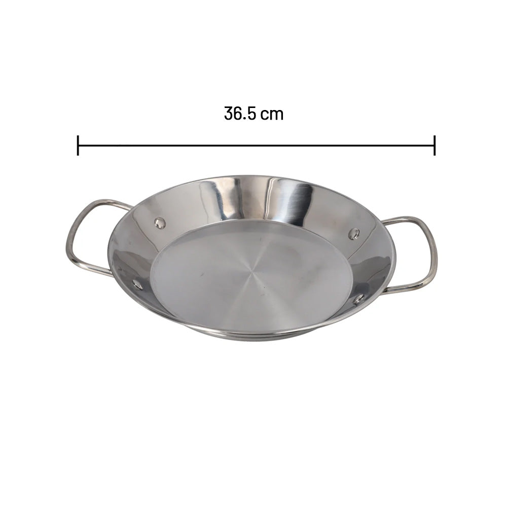 مقلاة مأكولات من الفولاذ المقاوم للصدأ