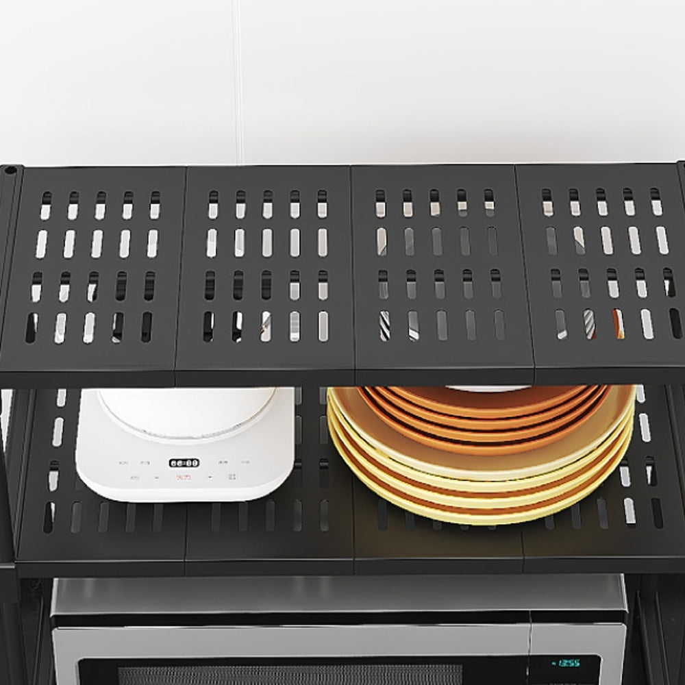 رف تخزين للمطبخ مع منظم للتوابل