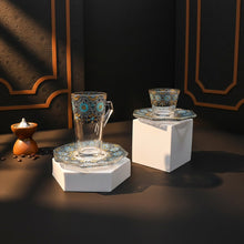 طقم استكانة وفنجان 18 قطعة Diva Lady