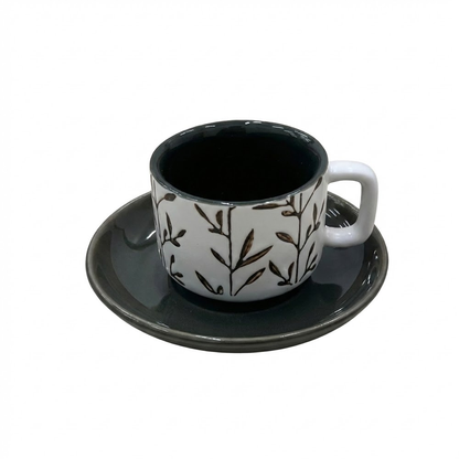 طقم فناجين وصحون قهوة 12 قطعة Diva Lady